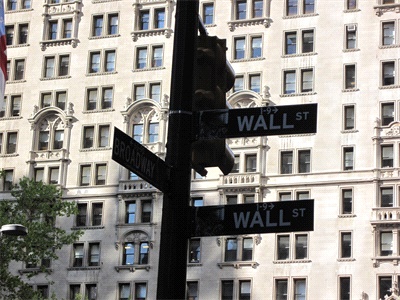 Wall Street Skylt